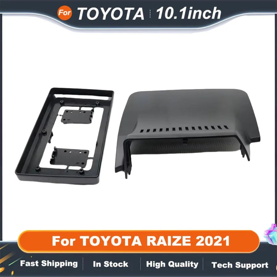 10 Inch car stereo frame Adapter For TOYOTA RAIZE 2021 Android Radio Dash Fitting Panel Kit