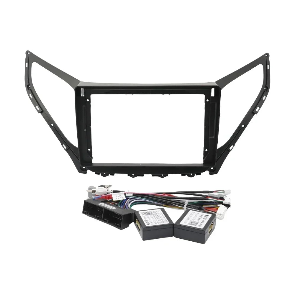 9 Inch Car Trim Kits Panel For 2014-2015 HYUNDAI AZERA HG Stereo 2 Din Android MP5 Fascia Car Frame Audio Fitting Adaptor Dash