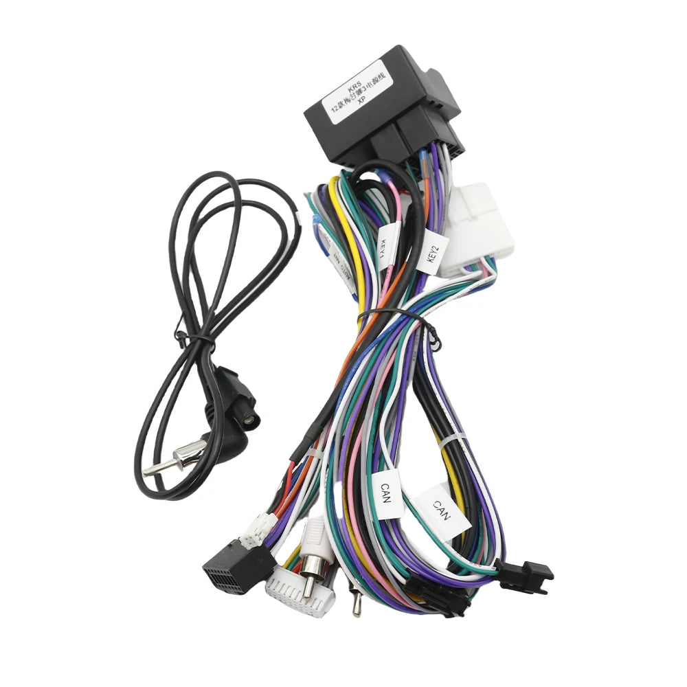 Car Radio RP5-RN-101 Canbus Box For Renault Koleos 2009-2016 Wiring Harness Power Cable Decoder Adapter