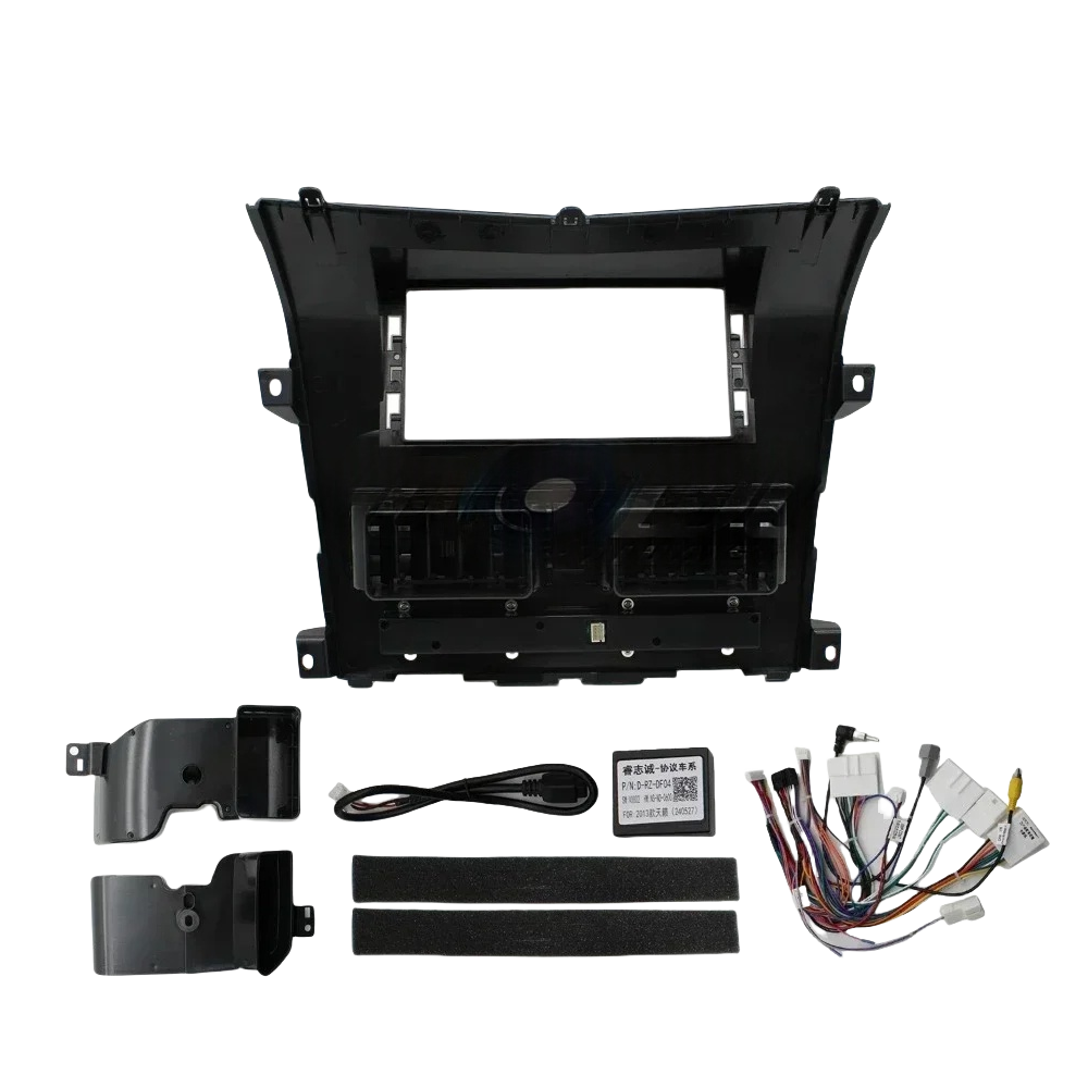 12.3 inch 2 Din Car Audio Frame GPS Navigation Fascia Panel Car DVD Plastic Frame Fascia For 2013 NISSAN ALTIMA TUYERE KEY