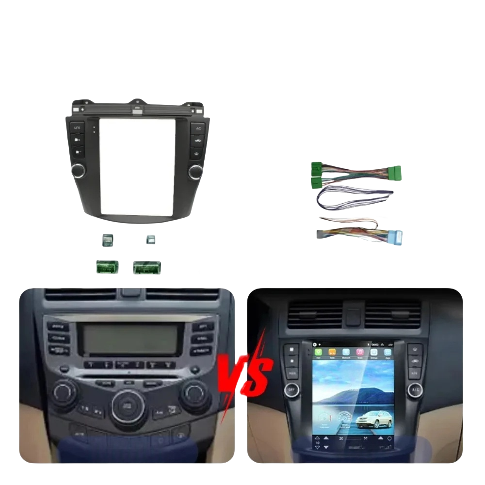 9.7INCH Universal Car Radio Frame For HONDA ACCORD 2004-2007 VERTICAL SCREEN Car Radio Mounting Kit