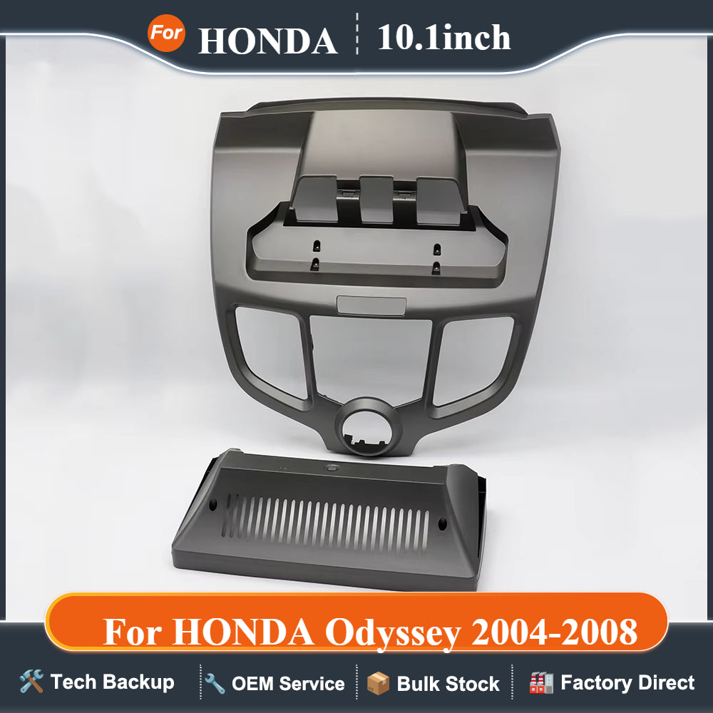 10.1 Inch 25.654cm 2 Din for HONDA Odyssey 2004-2008 Car Frame Fascia Android Radio Dash Fitting Panel Kit Fascia DVD Frame