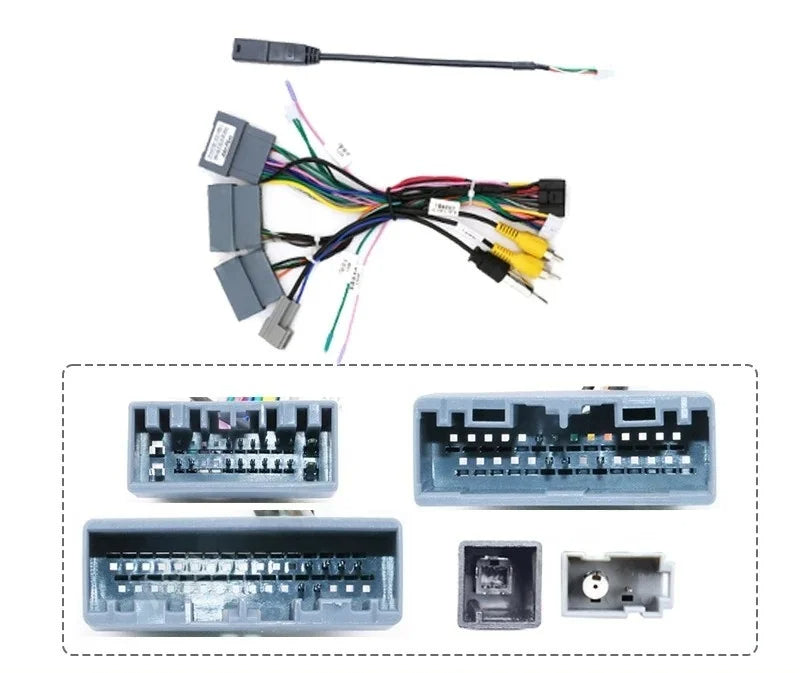 Car Radio Canbus Box For HONDA CRIDER JADE VEZE HR-V XR-V ODYSSEY CRIDER Wiring Harness Power Cable Decoder Adapter