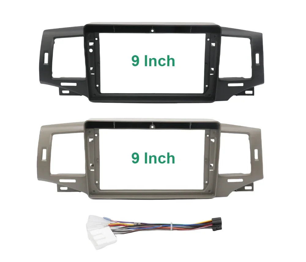 For Toyota Corolla G Alitis 9 E120 2002- 2006 9Inch Car Radio Fascias Android MP5 Stereo Player 2 Din Head Unit Panel Dash Frame
