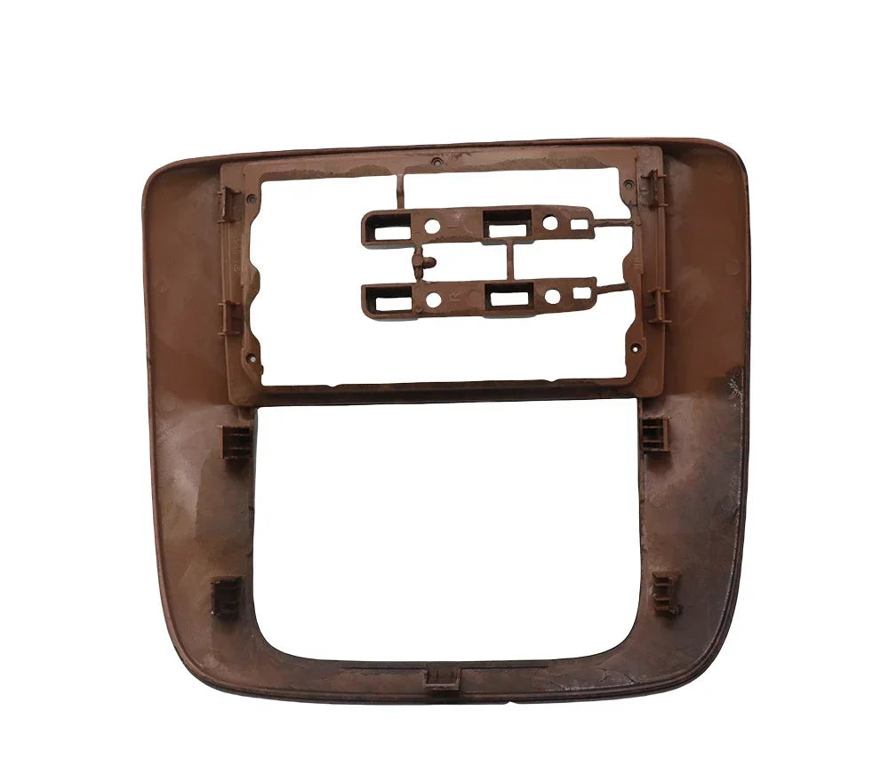 Car double din 9" Video Fascia Panel for GMC Yukon Chevrolet Tahoe Suburban Mahogany 2007-2012 Audio Multimedia Player Frame