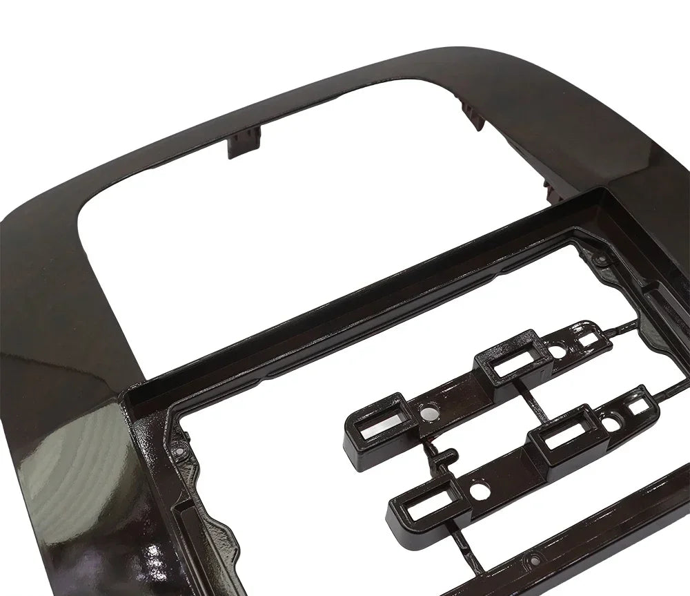 Car double din 9" Video Fascia Panel for GMC Yukon Chevrolet Tahoe Suburban Mahogany 2007-2012 Audio Multimedia Player Frame