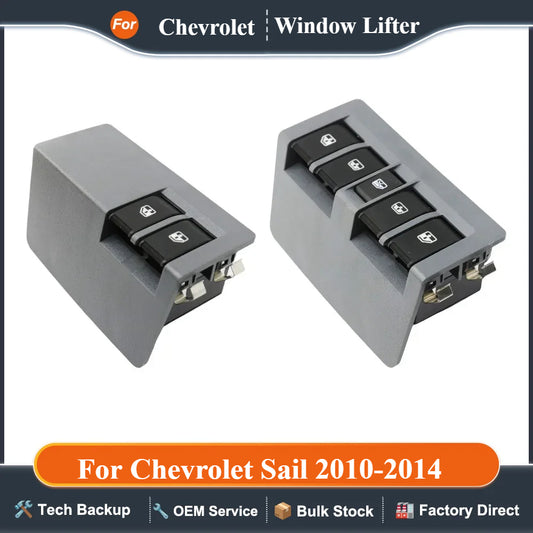 High quality Window Lifter Control Switch for Chevrolet Sail 2010-2014 2Buttons 4Buttons OEM 9005042