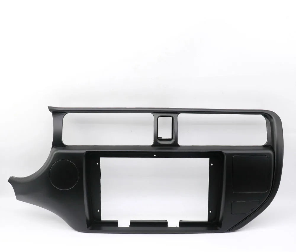 Car 2 Din Audio Radio Fascia Frame For KIA RIO 2012 9 Inch Big Screen Stereo Dash Fitting Panel Trim Kit WITH SRS HOLE