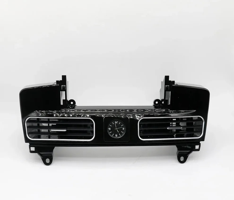 Car Stereo Frame For 2012-2015 12.3 Inch 31.242cm for BENZ ML BASE+ROUND CLOCK Car Radio Stereo Android Player Fascias Panel