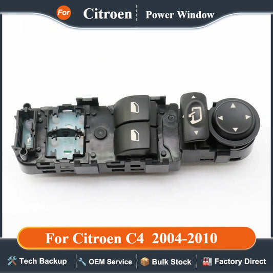 6554HE For Citroen C4 Master Electric Power Window Lifter Switch 9651464277 6554.HE for 2004-2010