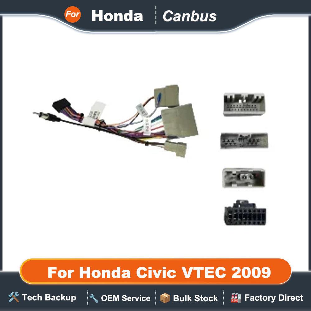 For Honda Civic VTEC 2009 Wiring Harness Canbus Box Decoder