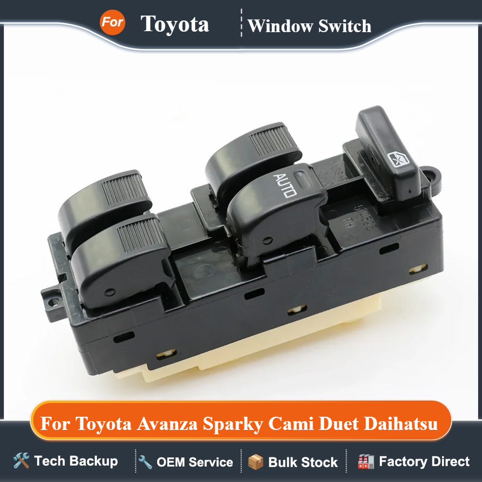 84820-97504 for 2001 Nevosa RHD Window Control Power Switch 84820-97504 for Toyota Avanza Sparky Cami Duet Daihatsu Sirion Parts