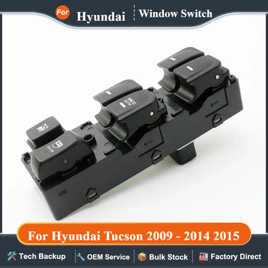 Malcayang Window Front Left Master Switch Fit For Hyundai Tucson 2009 2010 2011 2012 2013 2014 2015 Car Auto accessorie