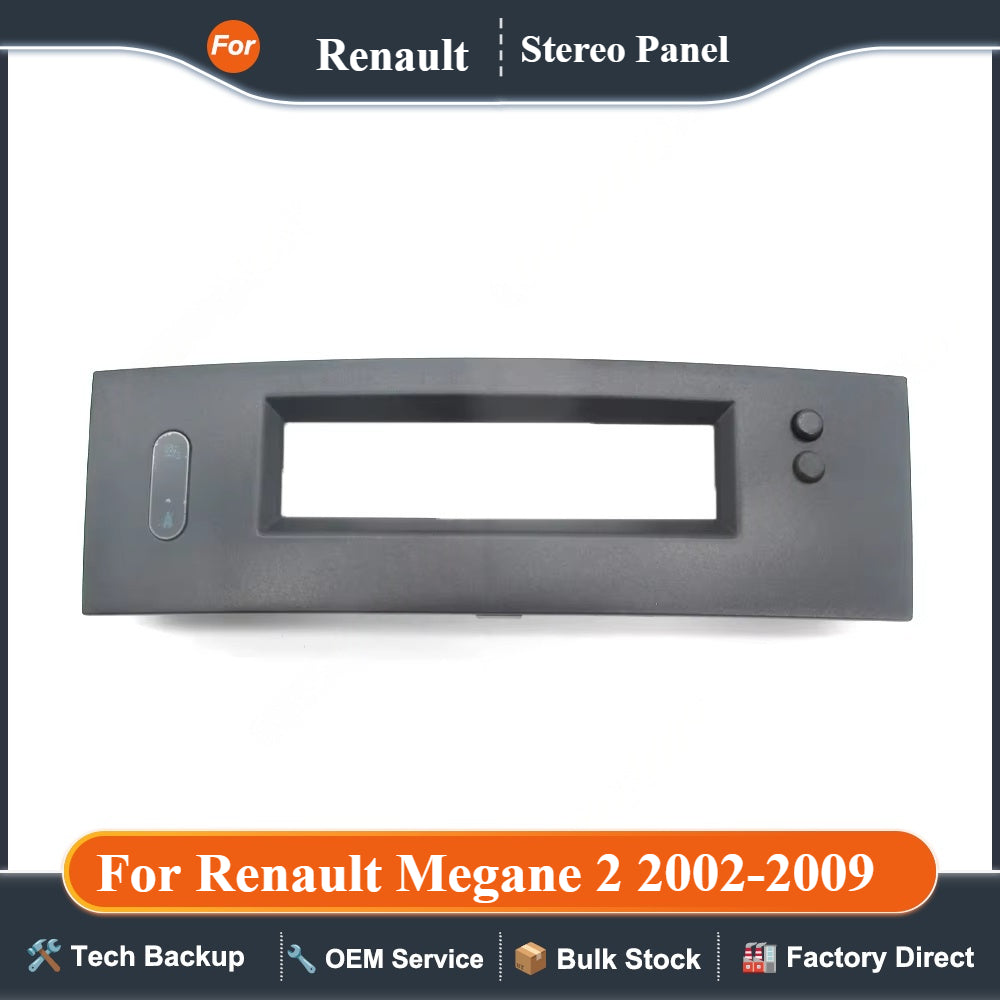 Car Frame Fascia For Renault Megane 2 2002-2009 Storage Box Stereo Panel Radio Panel Dashboard