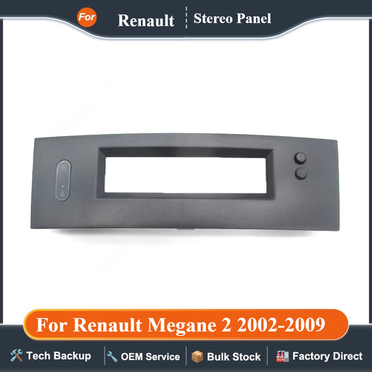 Car Frame Fascia For Renault Megane 2 2002-2009 Storage Box Stereo Panel Radio Panel Dashboard