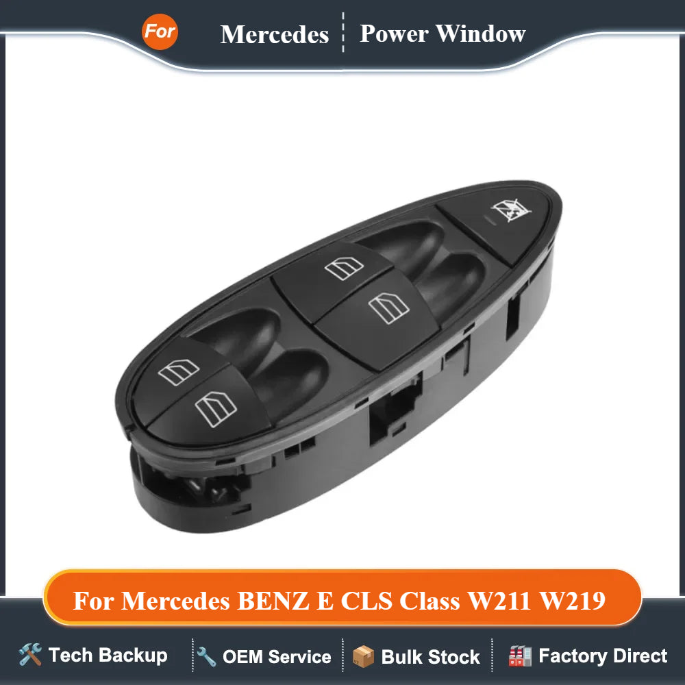 Front Left Right Master Power Electric Window Lifter Switch For Mercedes BENZ E CLS Class W211 W219 2118210058 2118213679