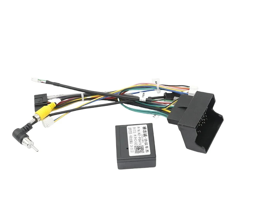 9 INCH Car Fascia Radio Android DVD Panel Dash Kit Install Adapter Console Frame Bezel  For Peugeot 301 CITRON ELYSEE 2014- 2018