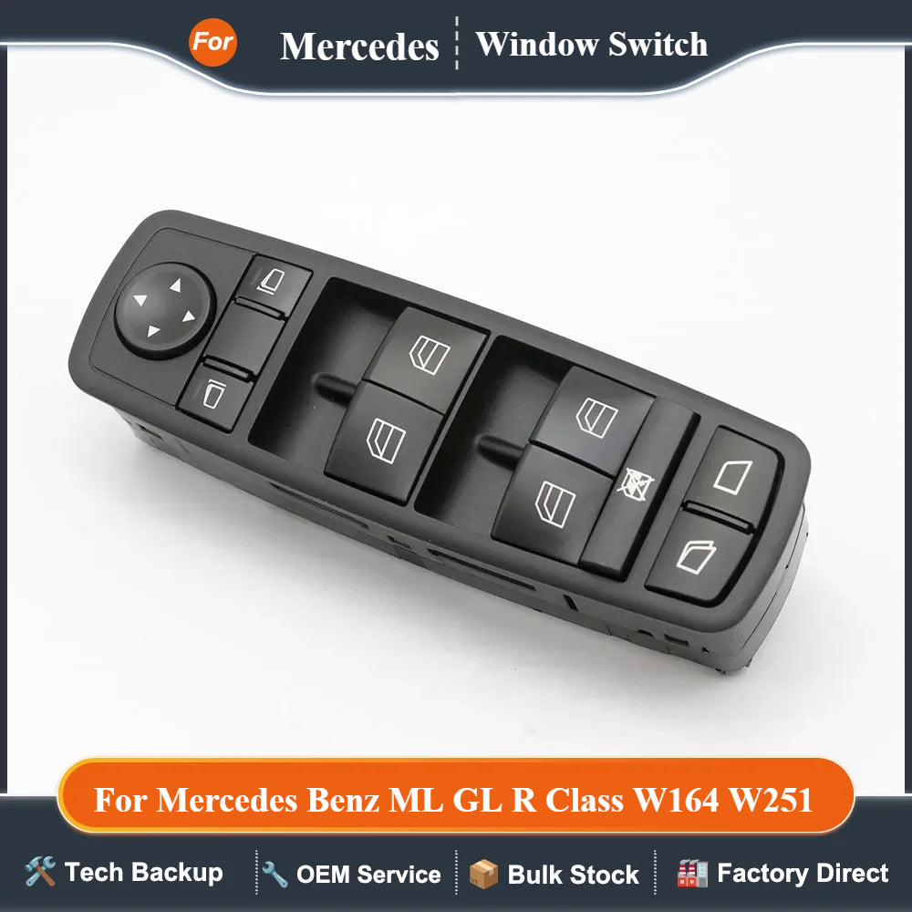 Car Window Lift Control Switch For Mercedes Benz ML GL R Class W164 W251 2518300590,2518300290,2518300090
