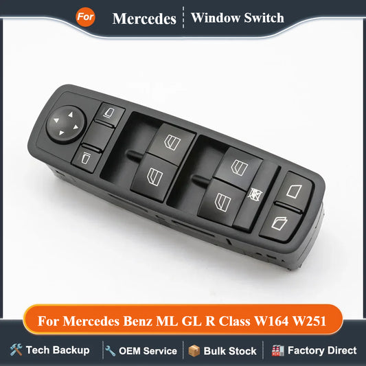 Car Window Lift Control Switch For Mercedes Benz ML GL R Class W164 W251 2518300590,2518300290,2518300090