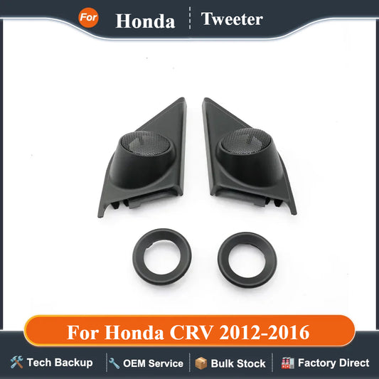 2PCS For Honda CRV 2012-2016 Car Tweeter Refitting Audio Door Angle Gum Speaker Cover Boxes Mounts