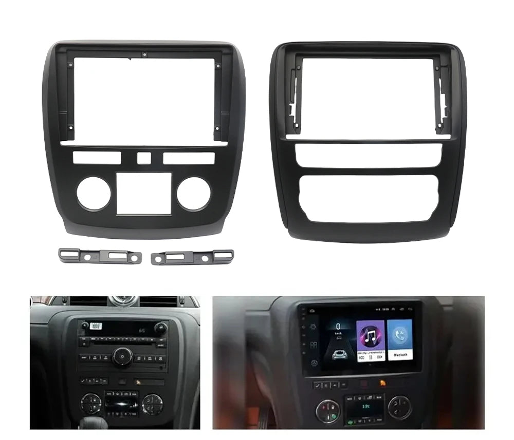 9Inch Android Car Radio Fascias For 2006-2018 BUICK ENCLAVE Stereo Player 2DIN Head Unit Dash Frame Panel Installation Trim