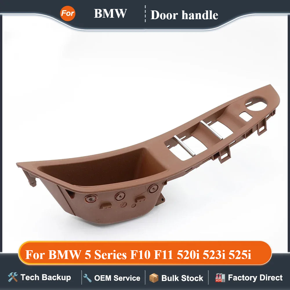 Car Interior Front Left Driver Door Handle Armrest Panel Replacement For BMW 5 Series F10 F11 520i 523i 525i 51417225867
