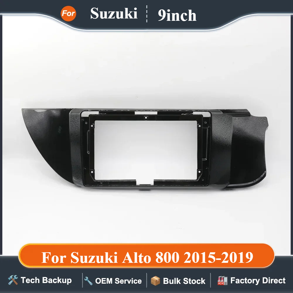 AUTODAILY 9 Inch Car Frame Fascia Adapter For Suzuki Alto 800 2015-2019 Android Radio Dash Fitting Panel Kit