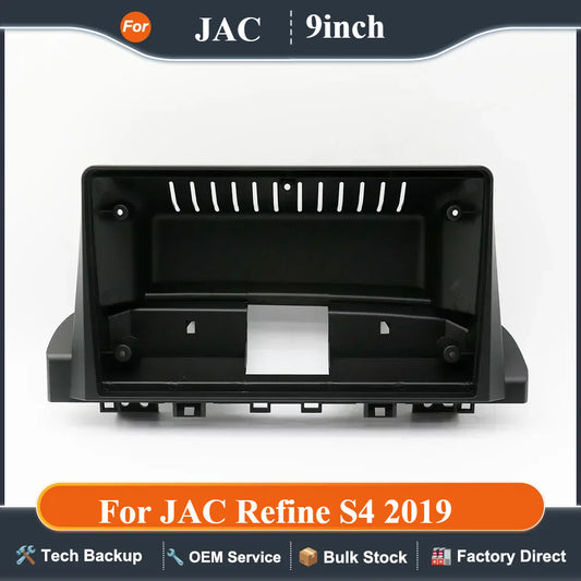9 Inch Car Frame Fascia Adapter Canbus Box Decoder For JAC Refine S4 2019 Android Big Screen Radio Dash Fitting Kit
