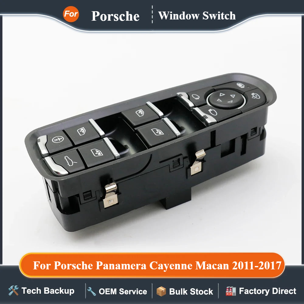 New Power Windows Mirror Switch For Porsche Panamera Cayenne Macan 2011-2017 7PP959858M 7PP959858A 7PP 959 858 A 7PP959858AE
