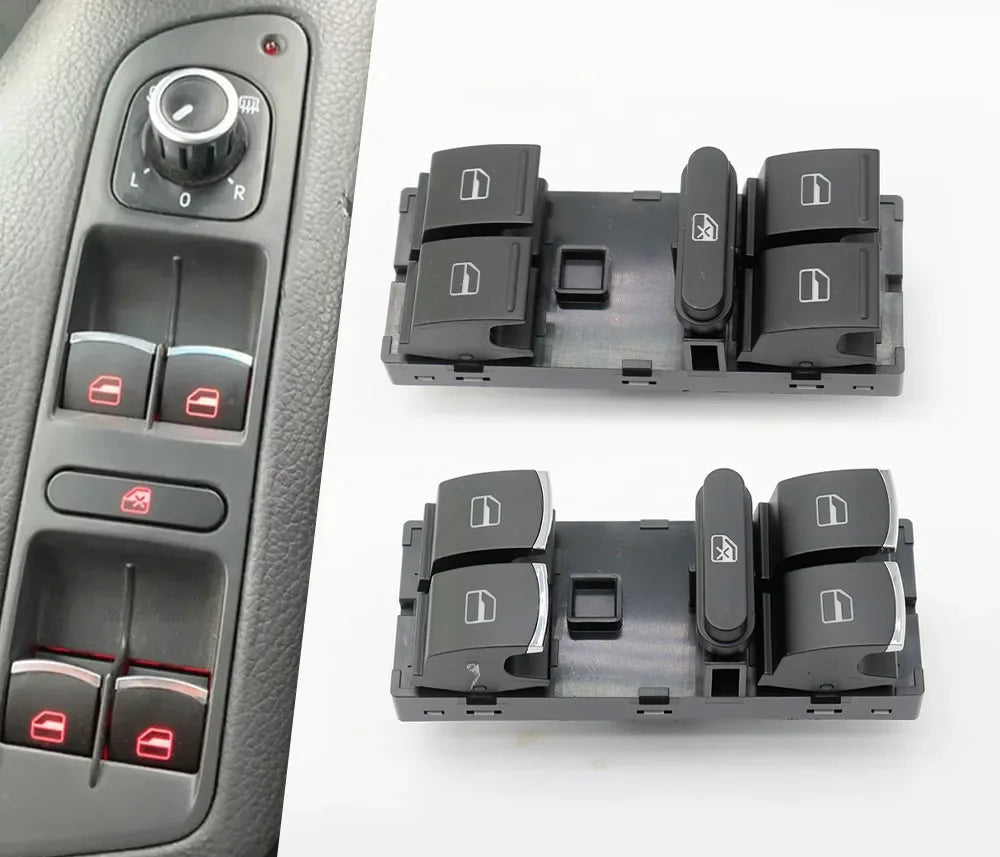 5ND959857 Power Window Master Switch Control Button For VW Jetta Tiguan Golf GTI MK5 MK6 Passat B6 CC Seat Leon MK2 5ND 959 857
