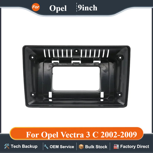 9 Inch Car Frame Fascia Adapter Canbus Box Decoder Android Radio Dash Fitting Panel Kit For Opel Vectra 3 C 2002-2009