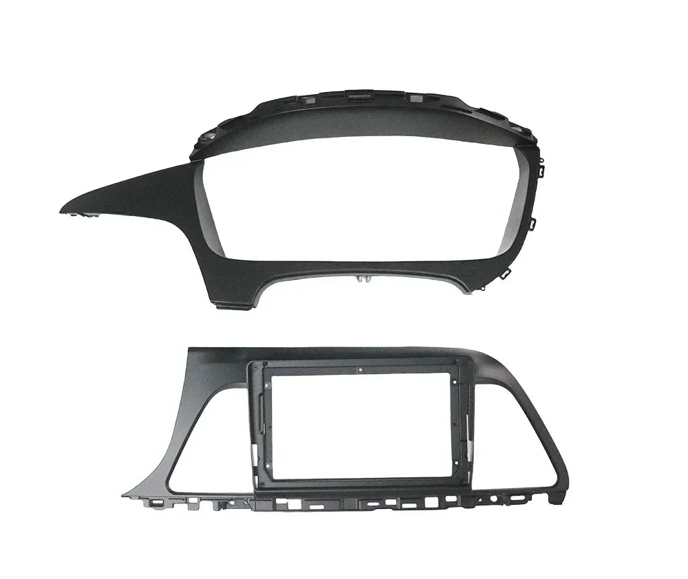 9 inch double din car interior dashboard dvd stereo radio frame fascia panel for Hyundai sonata 7 LF  2014-2017