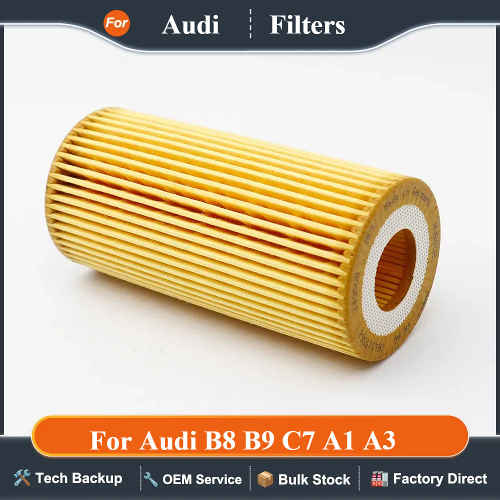 Car Oil Filter Kit 06L115562 For Audi B8 B9 C7 A1 A3 Sportback A4 Avant A5 A6 A7 Q3 Q5 Q7 TT 1.8TFSI 2.0 45 Engine  Filters