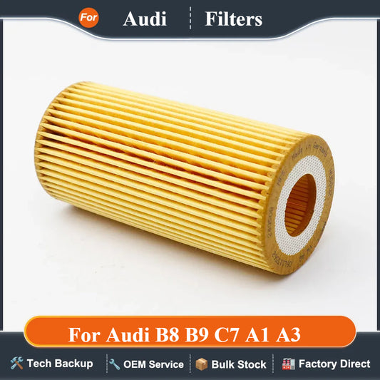 Car Oil Filter Kit 06L115562 For Audi B8 B9 C7 A1 A3 Sportback A4 Avant A5 A6 A7 Q3 Q5 Q7 TT 1.8TFSI 2.0 45 Engine  Filters