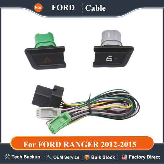 Car Radio Fascias Cable buttons For FORD RANGER 2012-2015