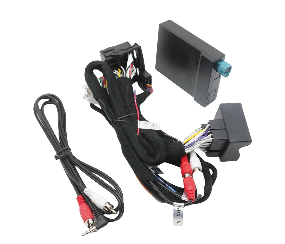 16pin Wiring Harness Adapter Canbus Box Decoder For BMW NBT CCC CIC EVO System Android Radio Power Cabler