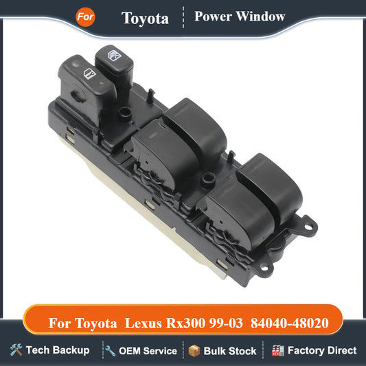 84040-48020  Lifter Car Window Power Switch For Toyota  Lexus Rx300 99-03  84040-48020