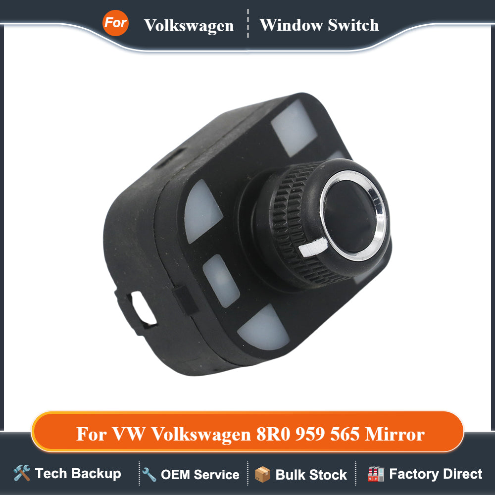 8R0959565A For VW Volkswagen 8R0 959 565 Mirror Car Window Power Switch 8K0959565Z