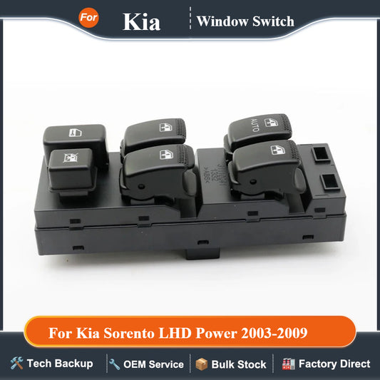93570-3E410-BL for 2003-2009 NEVOSA for Kia Sorento LHD Power Window Control Switch Button 935703E410 93570-3E410