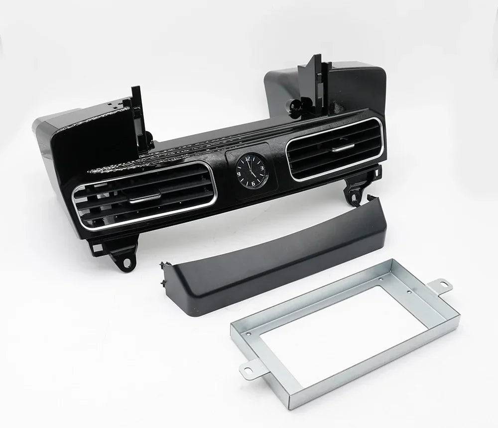 12.3 Inch For 2012-2015 BENZ ML BASE+ROUND CLOCK Car Radio Stereo GPS MP5 Android Player Fascias Panel DashBoard Frame Cover