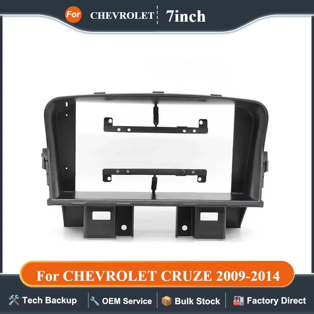 7 inch Android Car Fascia Radio Panel for CHEVROLET CRUZE 2009-2014 Dash Kit Install Facia Console Bezel Adapter Plate Cover