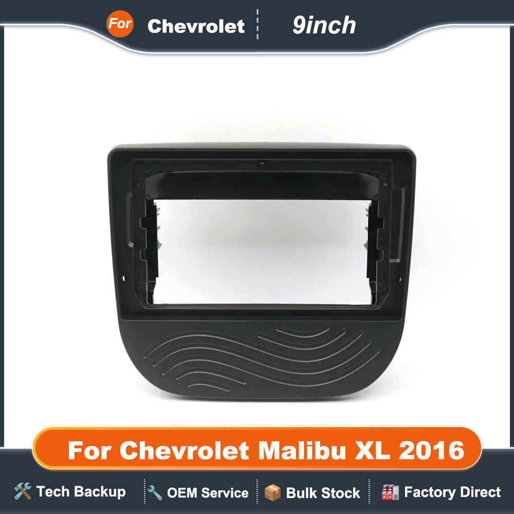 9 Inch 22.86cm for 2016 Car Radio Fascia for Chevrolet Malibu XL 2016 Stereo Panel Dashboard Kit Refitting Installation Frame