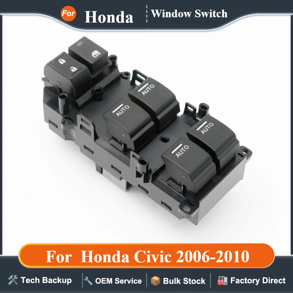35750-T2A-W01  Lifter Car Window Power Switch For  Honda Civic 2006-2010