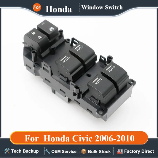 35750-T2A-W01  Lifter Car Window Power Switch For  Honda Civic 2006-2010