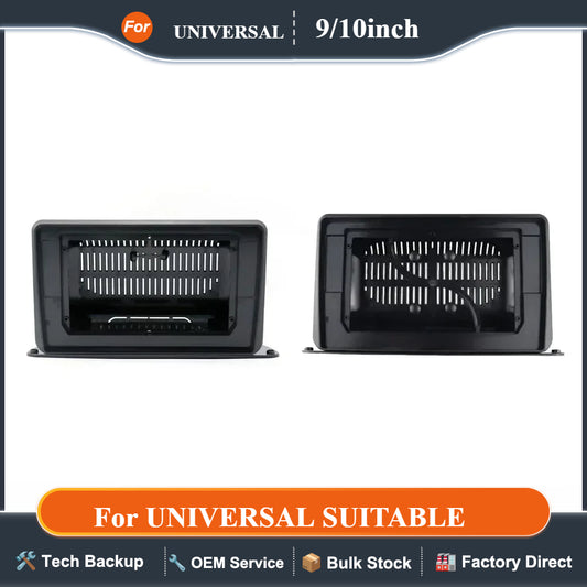 UNIVERSAL SUITABLE FOR 10.1Inch 9Inch SCREEN Car Radio Fascias Android GPS MP5 Stereo Player 2 Din Head Unit Panel Dash Frame