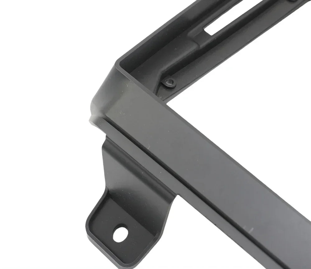 AUTODAILY Car Audio 9" Big Screen DVD Fascia Frame Adapter For  Jeep Wrangler Rubicon 2Din Dash Installation Panel  Kit