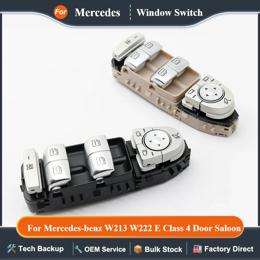 A2229056800 A2059056811 2229056800 2059056811 New Brand Power Window switch for Mercedes-benz W213 W222 E Class 4 Door Saloon