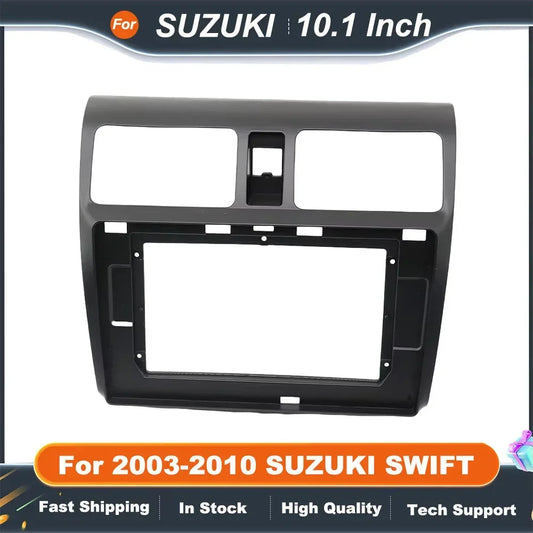 Double Din 10.1 Inch Car Radio Fascia Frame for SUZUKI SWIFT 2003-2010 GPS DVD MP5 Installation Panel Kit