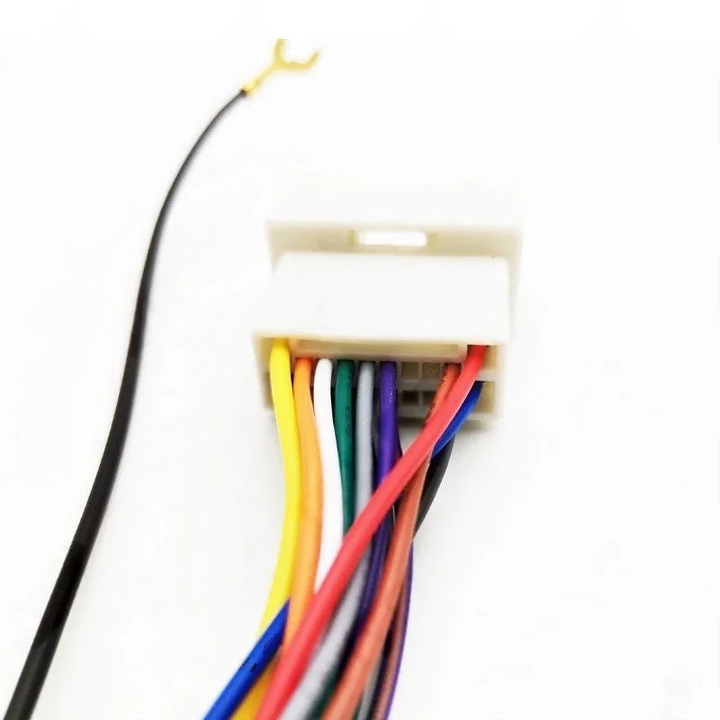 20 Pin Wiring Harness, USB Cable Adapter, Car Android 16 Pin Wires, Plug and Play, for Mitsubishi ASX Outlander Lancer Pajero