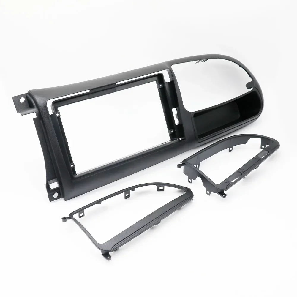 9 Inch Car Frame Fascia Adapter Canbus Box Android Radio Dash Fitting Panel Kit For Ford Teshun TRANSIT 2009-2015